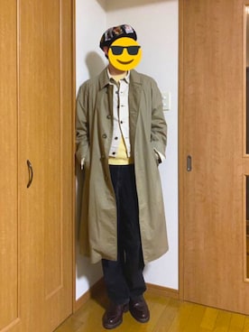 「Levi's（リーバイス）のアイテム（その他アウター）」を使った、VA9Nさん（メンズ・173cm）の冬コーディネート