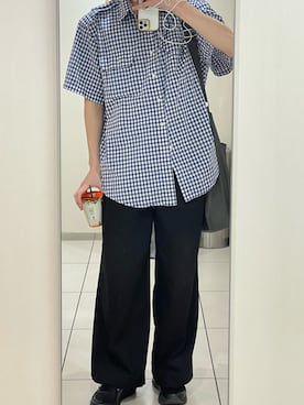 ^_−☆さん（メンズ・173cm）の夏コーディネート