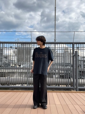 「ASICS（アシックス）のアイテム（シューズ）」を使った、^_−☆さん（メンズ・173cm）の夏コーディネート