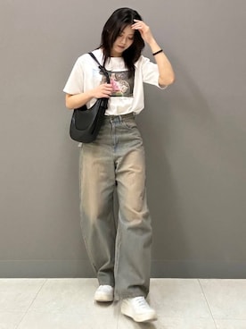 「SENSE OF PLACE by URBAN RESEARCH（センスオブプレイスバイアーバンリサーチ）のアイテム（その他アウター）」を使った、おみさん（レディース・157cm）の春コーディネート