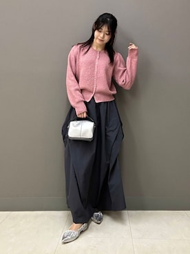 「綺麗めコーデ」｜「アイテム（パンプス）」を使った、おみさん（レディース・157cm）の春コーディネート