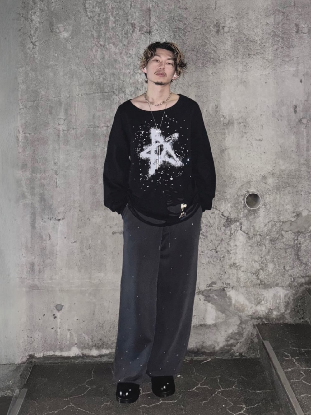 GRANCY（グランシー）の「【GRANCY】LinestoneDesign Damage