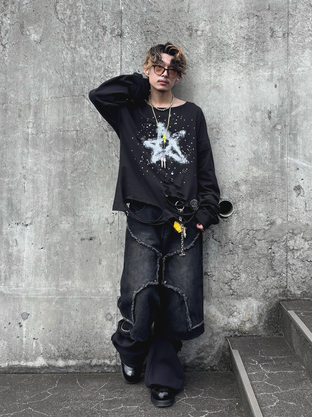 GRANCY（グランシー）の「【GRANCY】LinestoneDesign Graphic