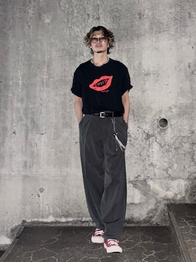 「アイテム（財布/小物）」を使った、yuさん（メンズ・167cm）の夏コーディネート