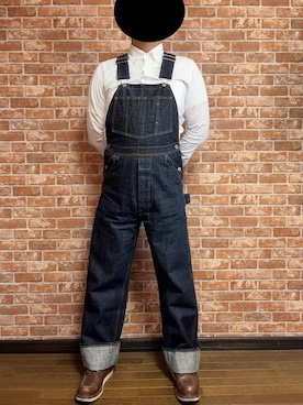 「アイテム（トップス）」を使った、overall834さん（メンズ・171cm）の秋コーディネート