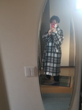 「JOURNAL STANDARD relume（ジャーナルスタンダード　レリューム）のアイテム（チェスターコート）」を使った、HIRO51さん（レディース・153cm）の冬コーディネート