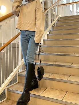 YUKKOさん（レディース・163cm）の冬コーディネート