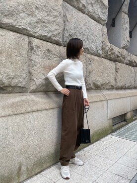 YUKKOさん(レディース・163cm)の冬コーディネート