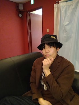 「URBAN RESEARCH（アーバンリサーチ）のアイテム（帽子）」を使った、560610さん（メンズ・178cm）の冬コーディネート