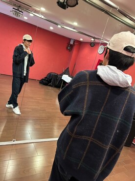 「Right-on（ライトオン）のアイテム（パンツ）」を使った、560610さん（メンズ・178cm）の春コーディネート