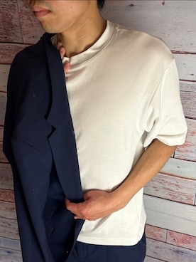 「AEON STYLE（イオンスタイル）のアイテム（ジャケット/アウター）」を使った、560610さん（メンズ・178cm）の春コーディネート