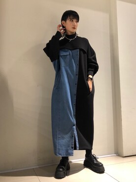 yumekaさん（レディース・160cm）の秋コーディネート