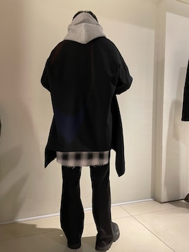 「ADDICT NOIR（アディクトノアー）のアイテム」を使った、yumekaさん（レディース・160cm）の冬コーディネート