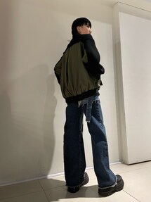 Risley（リズレー）の「Risley/リズレー/異素材組合せニット（ニット