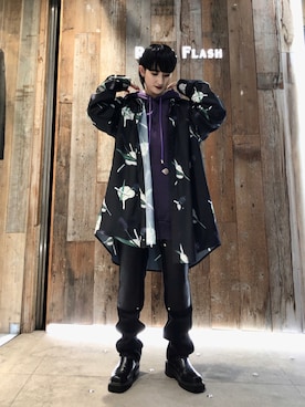 「AZUMA（アズマ）のアイテム」を使った、yumekaさん（レディース・160cm）の秋コーディネート