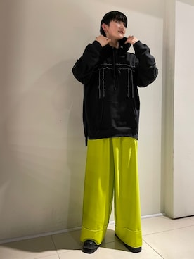 「RehersalL（リハーズオール）のアイテム」を使った、yumekaさん（レディース・160cm）の冬コーディネート