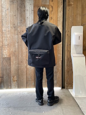 「UNDERCOVER（アンダーカバー）のアイテム（ブルゾン）」を使った、yumekaさん（レディース・160cm）の冬コーディネート