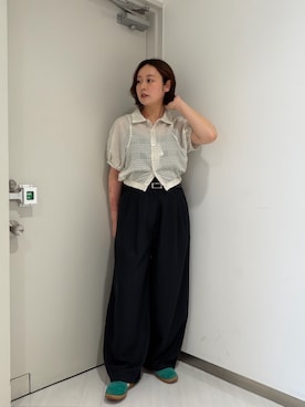 咲弥さん(レディース・163cm)の夏コーディネート
