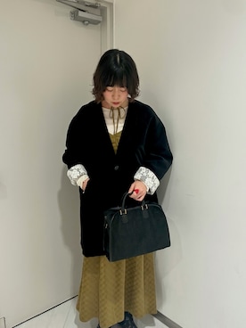 「アイテム（ジャケット/アウター）」を使った、咲弥さん（レディース・163cm・10代）の秋コーディネート
