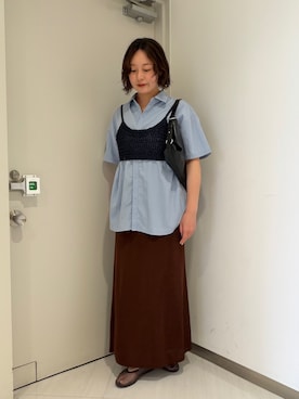 咲弥さん(レディース・163cm)の夏コーディネート