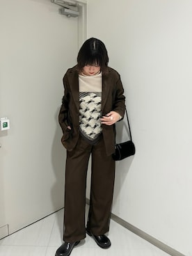 「アイテム（財布/小物）」を使った、咲弥さん（レディース・163cm・10代）の冬コーディネート