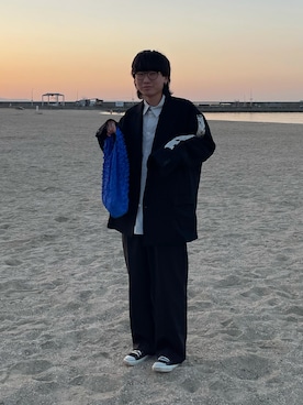 「doublet（ダブレット）のアイテム（ジャケット/アウター）」を使った、hystyleさん（メンズ・175cm）の春コーディネート