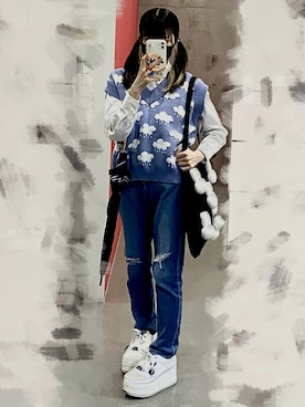 ミさん(レディース・149cm)の秋コーディネート