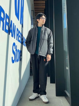 中村レンさん（メンズ・170cm）の秋コーディネート