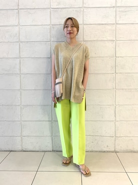 Hikariさん（レディース・164cm）の夏コーディネート