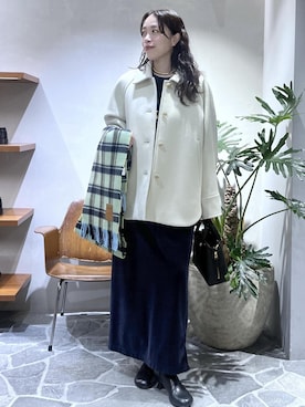 「E'POR（エポール）のアイテム」を使った、Hikariさん（レディース・164cm）の冬コーディネート