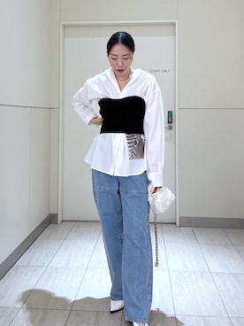 「アイテム（その他トップス）」を使った、Hikariさん（レディース・164cm・20代）の夏コーディネート