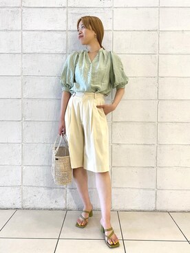 Hikariさん(レディース・164cm)の夏コーディネート