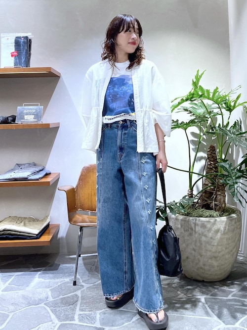 ADAM ET ROPE' イノセンスフラワーデニム ADAM ET ROPE'｜イノセンスフラワーデニム | Rakuten Fashion