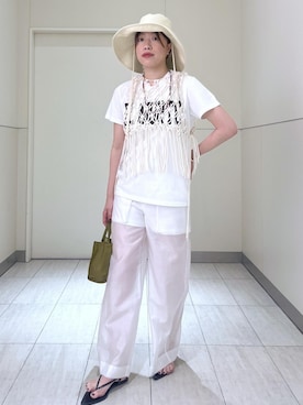 Hikariさん（レディース・164cm）の夏コーディネート