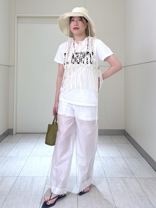 ADAM ET ROPE' ベスト ジレ 「再入荷」ロープベスト レディース