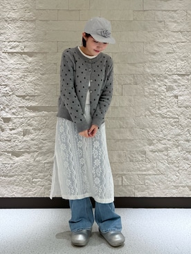 「Kaorinomori」｜tsukushiさん（レディース・157cm）の春コーディネート