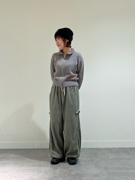 「Chapeau d' O（シャポードオー）のアイテム」を使った、tsukushiさん（レディース・157cm）の秋コーディネート