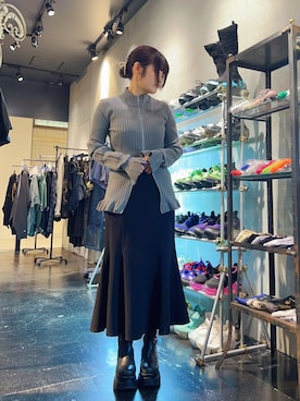 「AULA AILA」｜Renaさん（レディース・152cm）の冬コーディネート