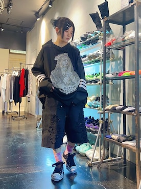 「ROYAL FLASH（ロイヤルフラッシュ）のアイテム」を使った、Renaさん（レディース・152cm）の春コーディネート