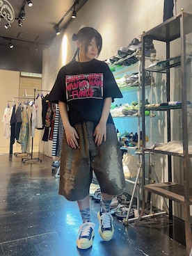 「アイテム（トップス）」を使った、Renaさん（レディース・152cm）の夏コーディネート