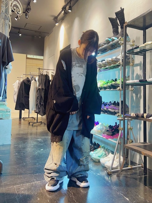 FR(13)NDS /フレンズ/DAMEGE CD/ダメージ カーディガン（カーディガン