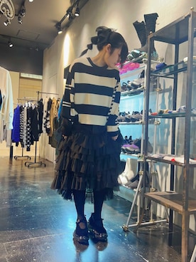 「AULA」｜Renaさん（レディース・152cm）の秋コーディネート