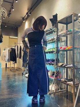 「grounds（グラウンズ）のアイテム」を使った、Renaさん（レディース・152cm）の冬コーディネート