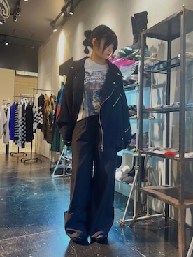 「grounds（グラウンズ）のアイテム」を使った、Renaさん（レディース・152cm）の秋コーディネート