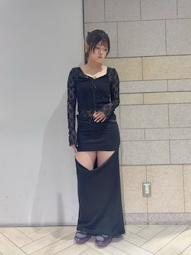 「ROYAL FLASH（ロイヤルフラッシュ）のアイテム」を使った、Renaさん（レディース・152cm）の夏コーディネート