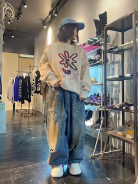 「ROYAL FLASH（ロイヤルフラッシュ）のアイテム」を使った、Renaさん（レディース・152cm）の秋コーディネート