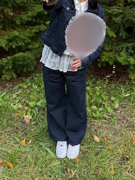 「earth music&ecology（アースミュージックアンドエコロジー）のアイテム」を使った、Nさん（レディース・157cm）の秋コーディネート