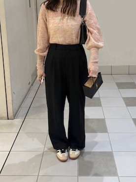 「mystic（ミスティック）のアイテム（ショルダーバッグ）」を使った、Nさん（レディース・156cm）の秋コーディネート