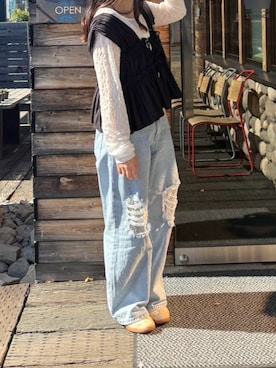 Nさん（レディース・157cm）の秋コーディネート