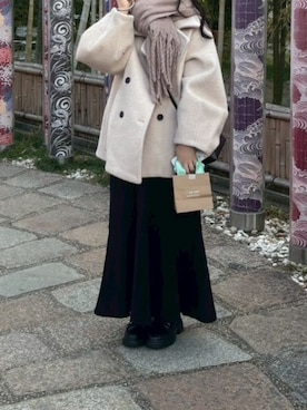 Nさん（レディース・157cm）の冬コーディネート